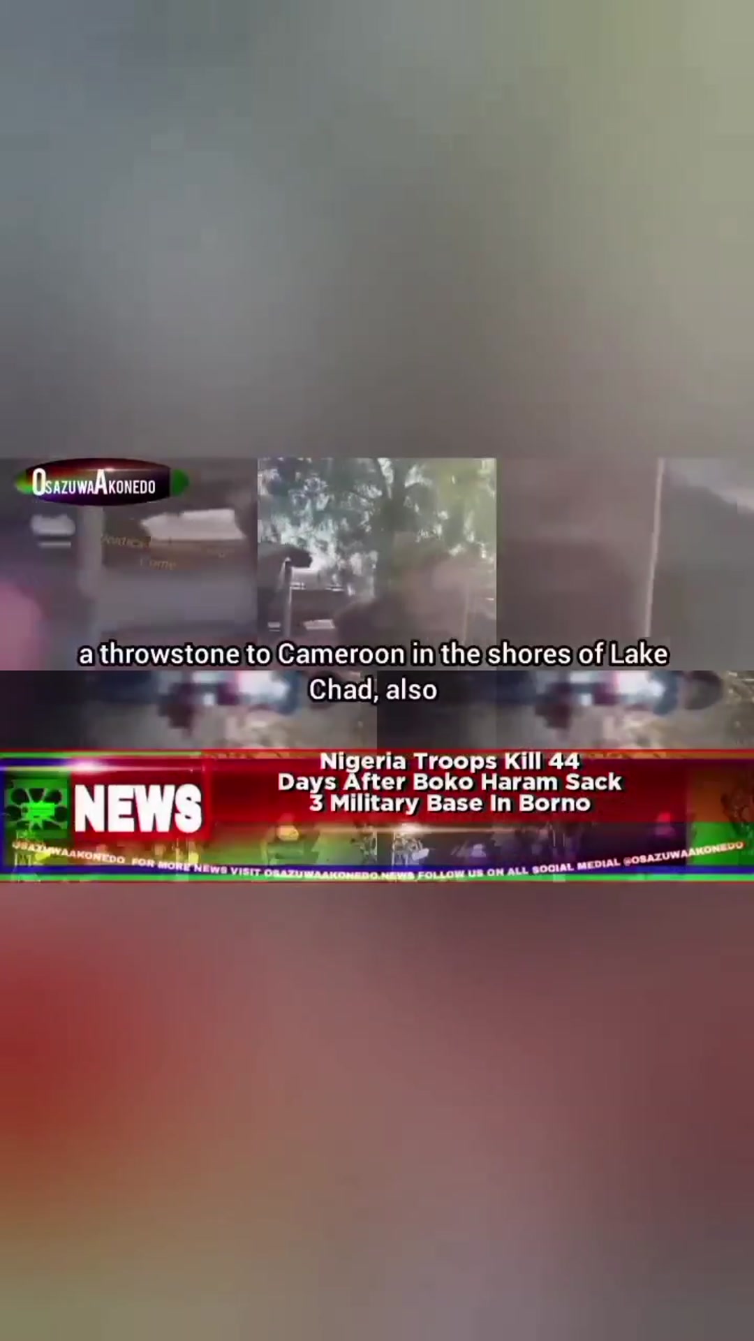 'Video thumbnail for Nigeria Troops Kill 44 Days After Boko Haram Sack 3 Military Base In Borno '