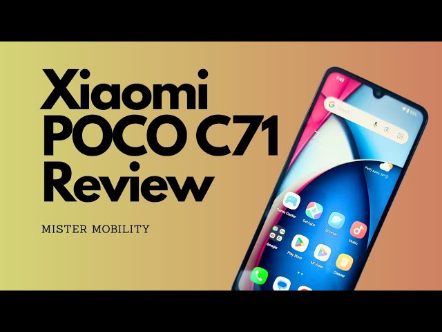 Video thumbnail for Xiaomi POCO C71 Review: Redmi A5 Clone