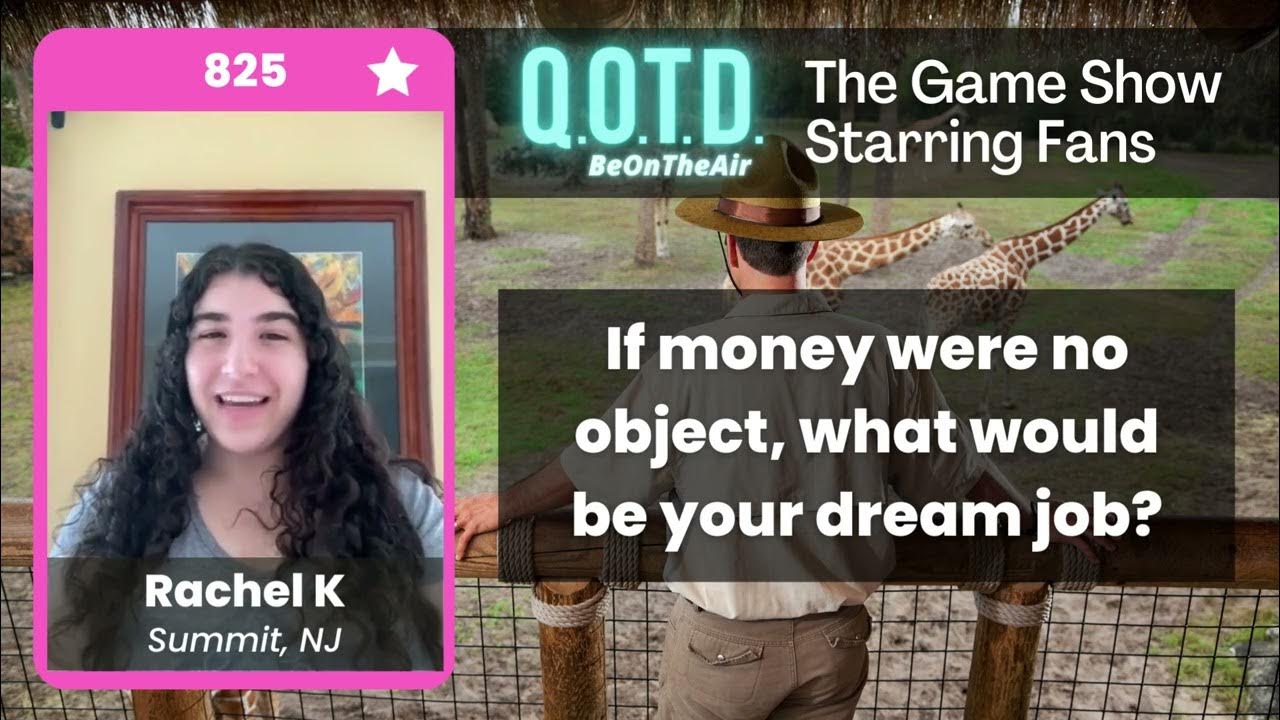 Video thumbnail for Our Favorite Answers: Rachel dreams of working with animals!