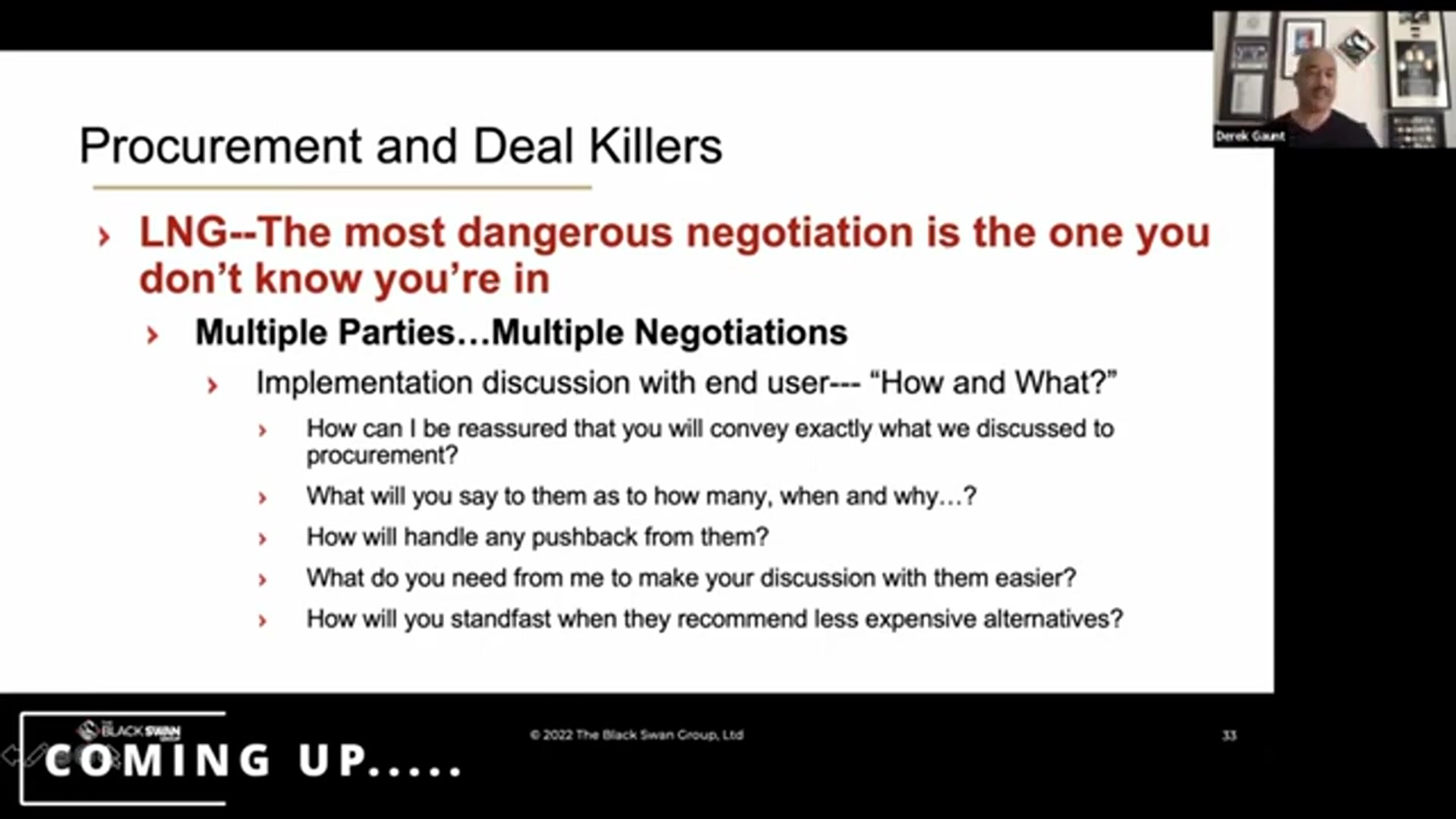 'Video thumbnail for negotiation mastery: stop losing deals! negotiation skills, procurement, and tactical empathy'
