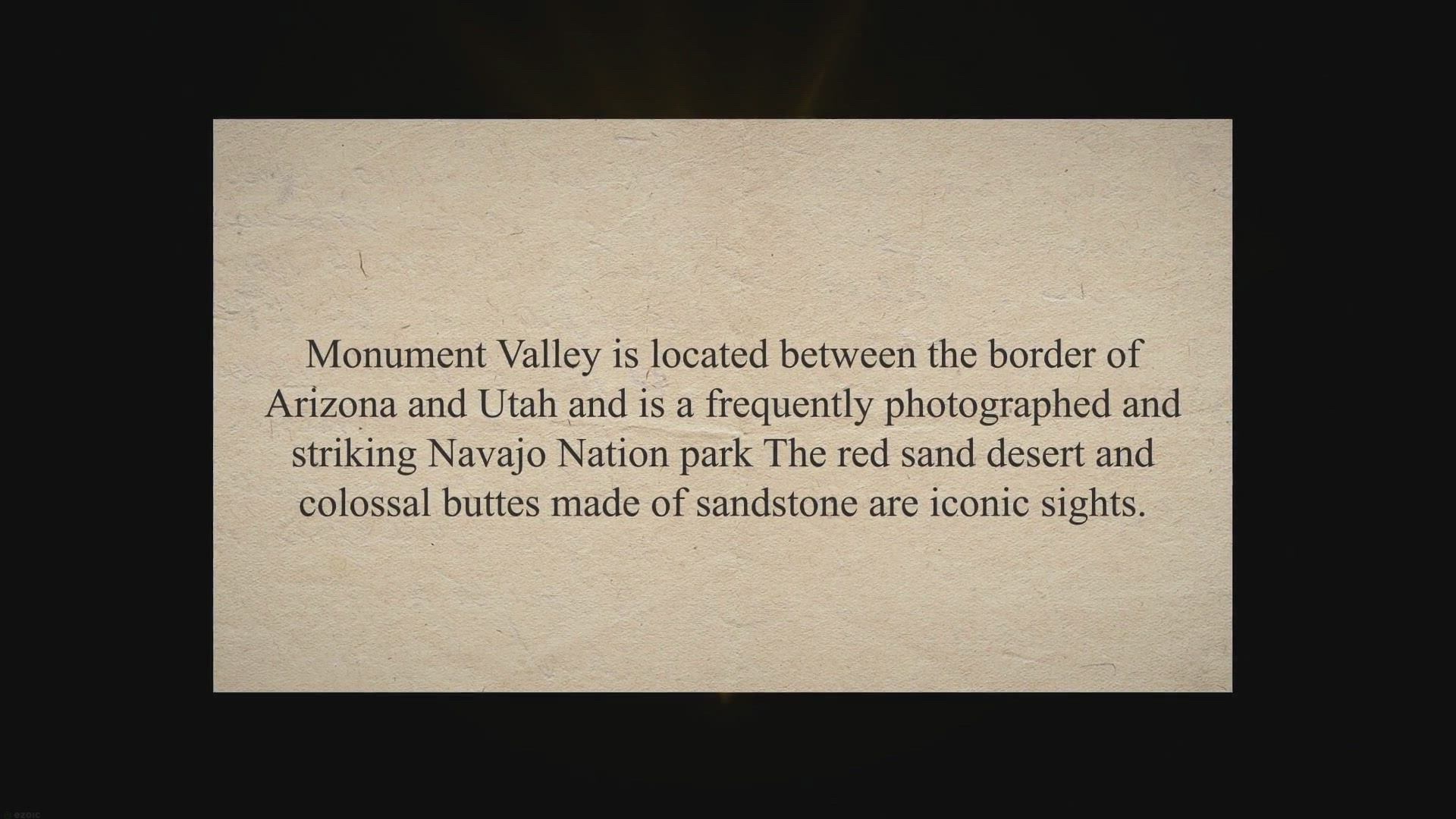 Video thumbnail for Best Photography Spots In Monument Valley National Park