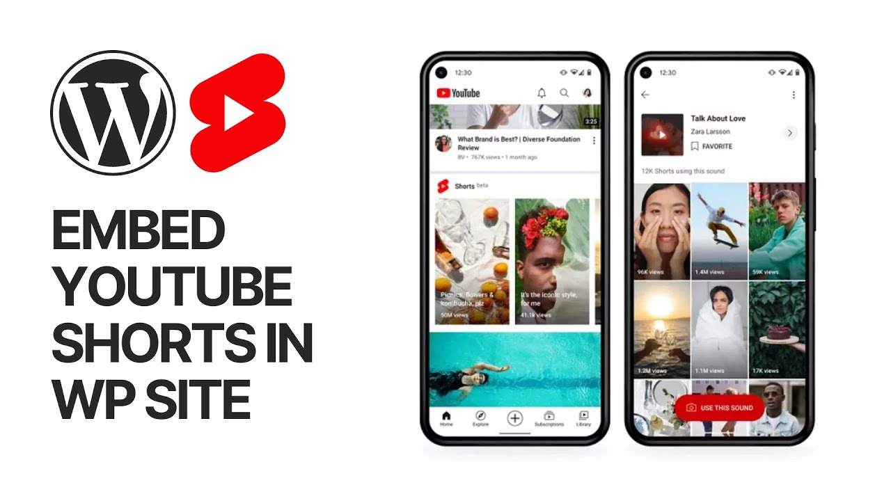 'Video thumbnail for How To Embed YouTube Shorts In Your WordPress Website For Free_ (No Plugin Required)'