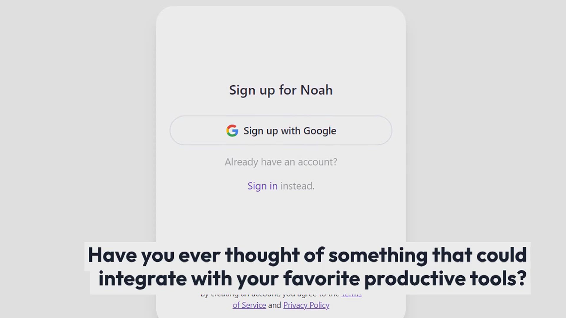 'Video thumbnail for Meet Noah: Your AI Work Assistant'