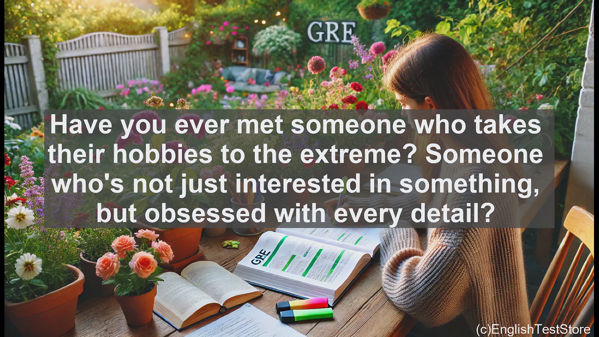 'Video thumbnail for GRE Vocabulary Lesson: The Passionate Enthusiast - Exploring the World of Fanciers'