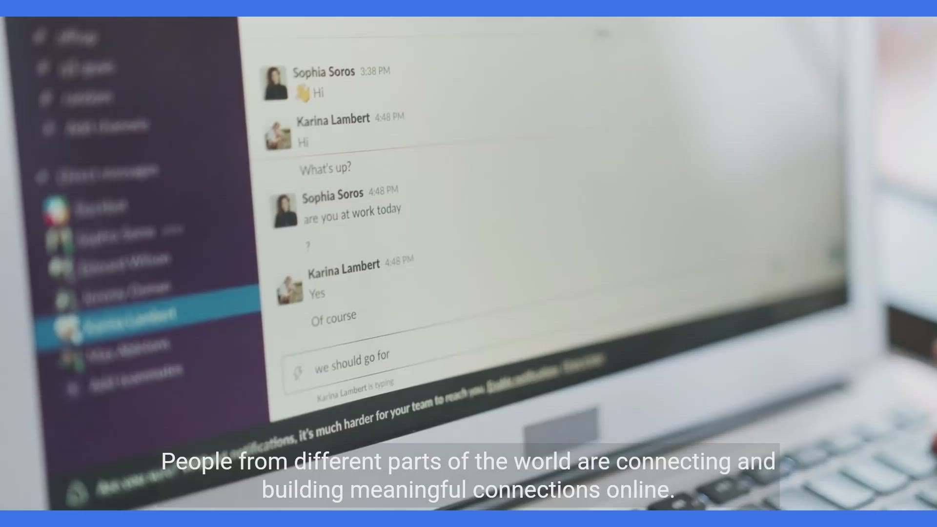 'Video thumbnail for Building Meaningful Connections'