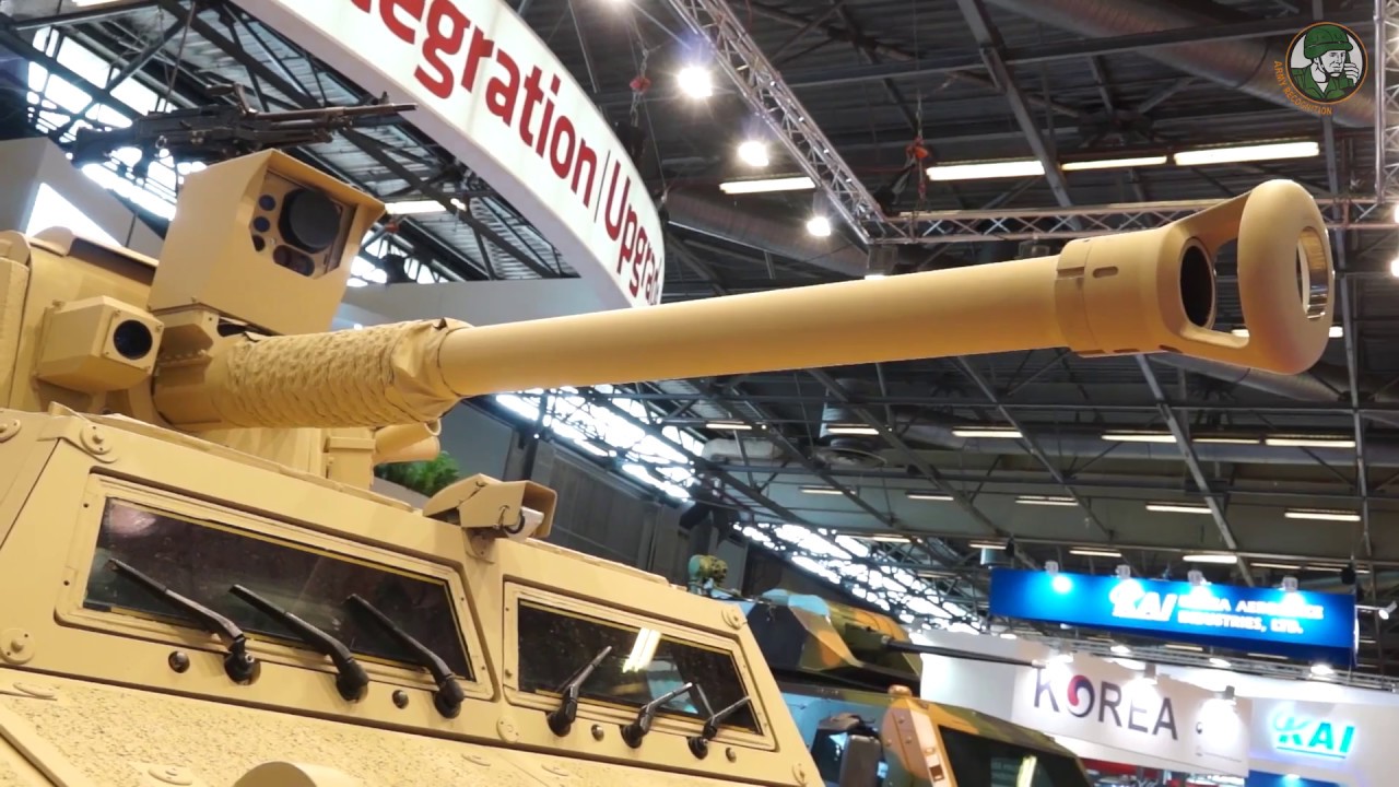 'Video thumbnail for CMI Defence Belgium Belgian defense industry Eurosatory 2016 series Cockerill 3000 weapon systems'