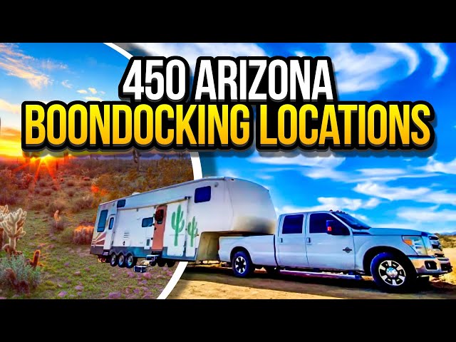 Video thumbnail for 450 FREE Boondocking Locations in Arizona