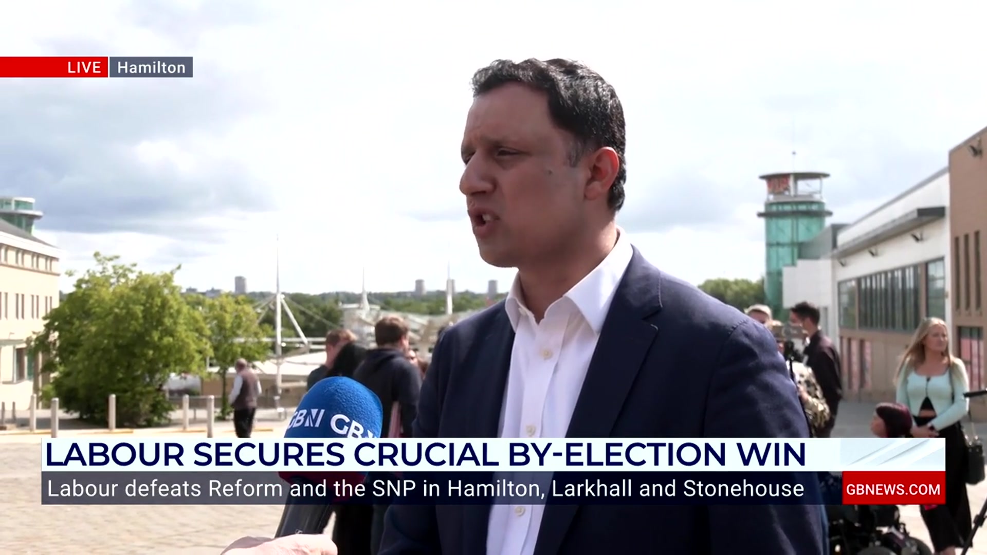 'Video thumbnail for Anas Sarwar: There's no constituency in Scotland that Reform can win'
