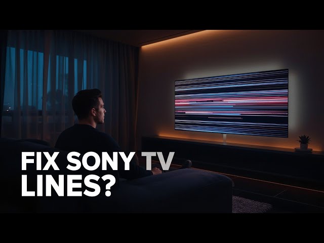 Video thumbnail for How to Fix Horizontal Lines on a Sony TV Screen