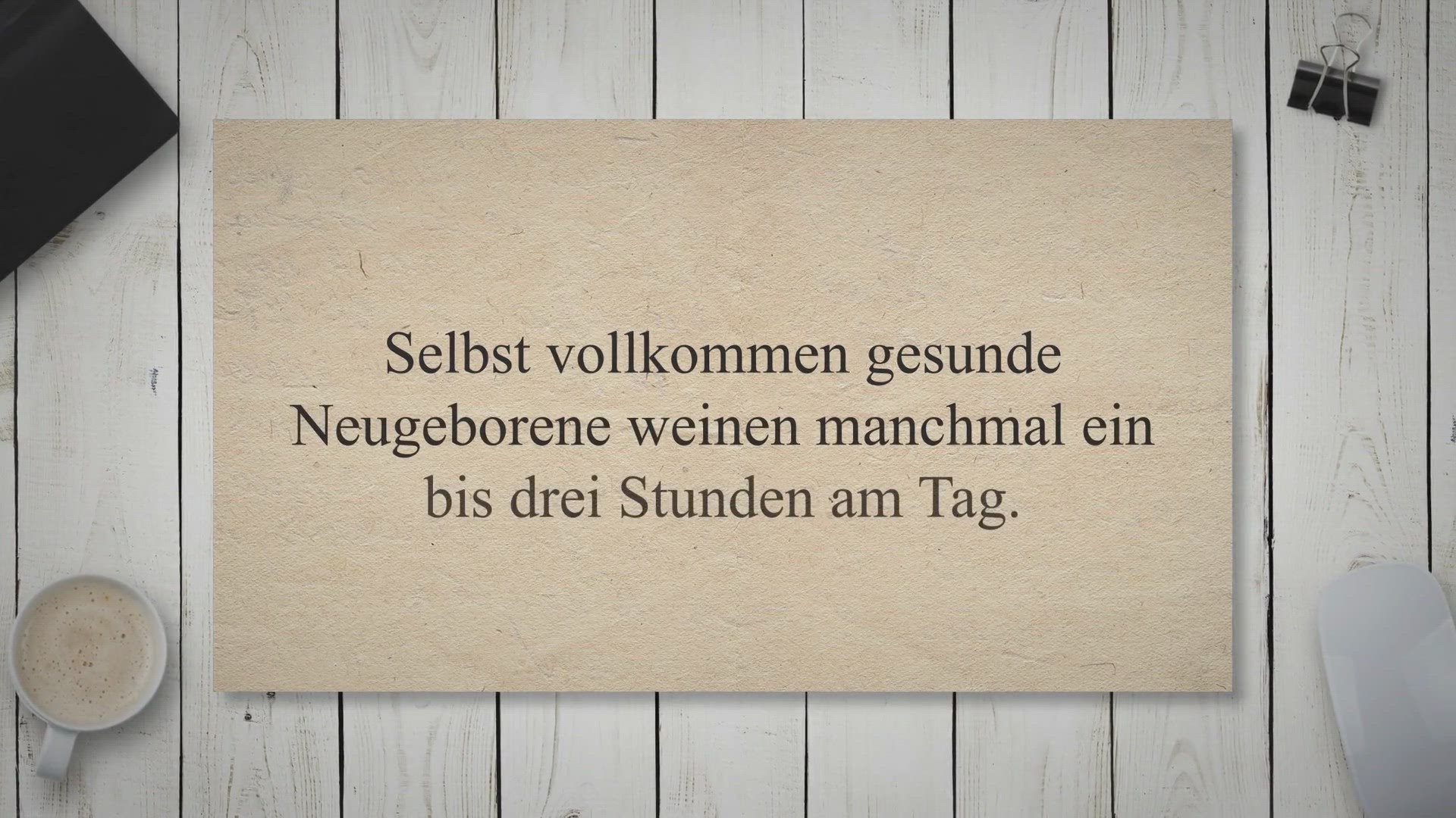 Video thumbnail for Hilfe! Mein Baby weint! Wie kann ich es beruhigen? – Hilfreiche Informationen und nützliche Tipps