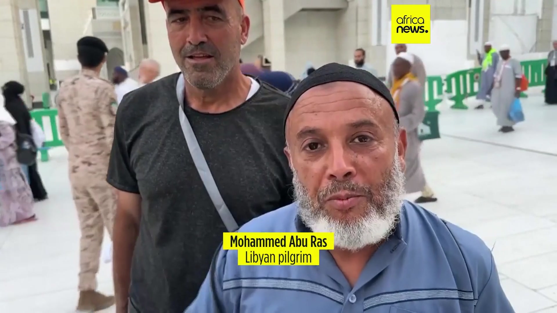 'Video thumbnail for Muslims from around the world begin annual pilgrimage to Mecca'