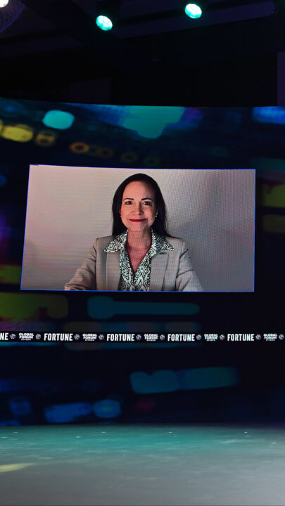 Video thumbnail for Nobel Peace Prize winner on the movement towards freedom for Venezuela