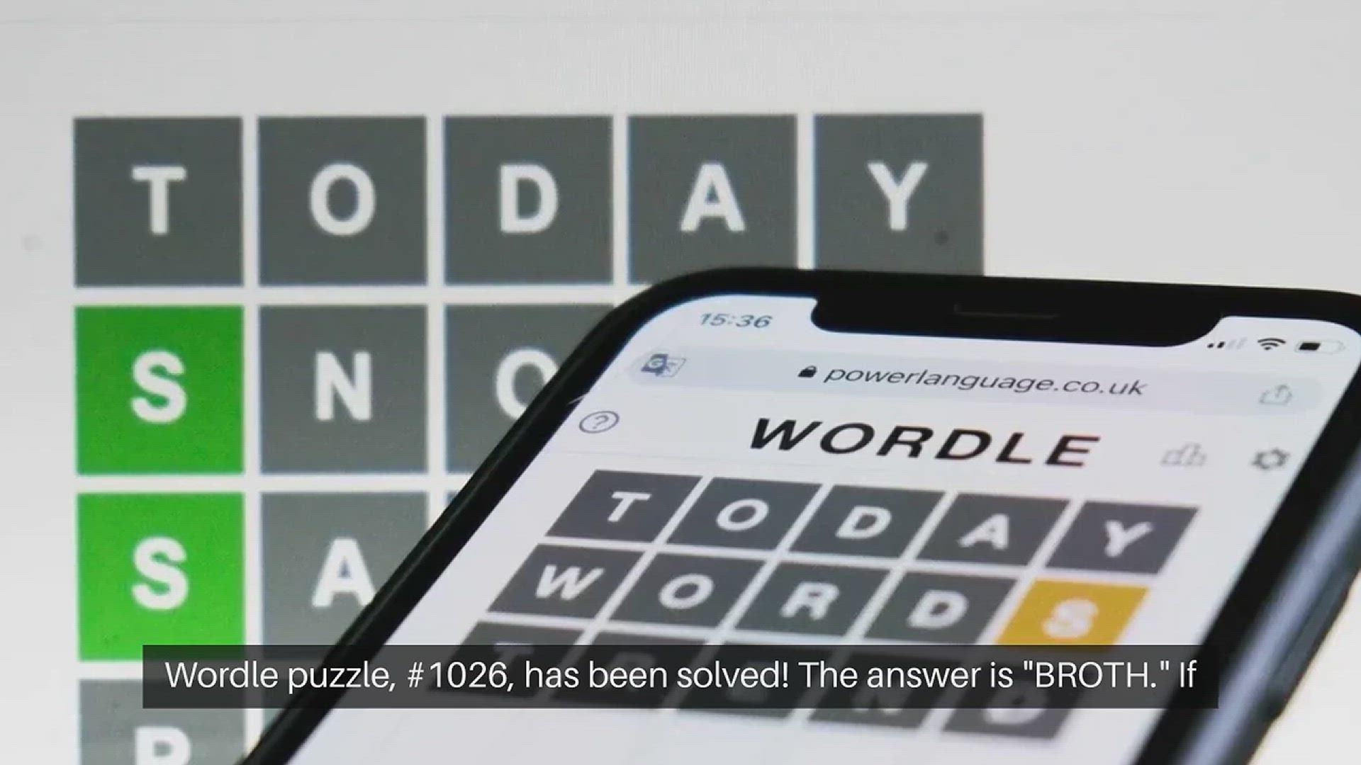 Video thumbnail for Wordle today: Here's the answer and hints for April 10