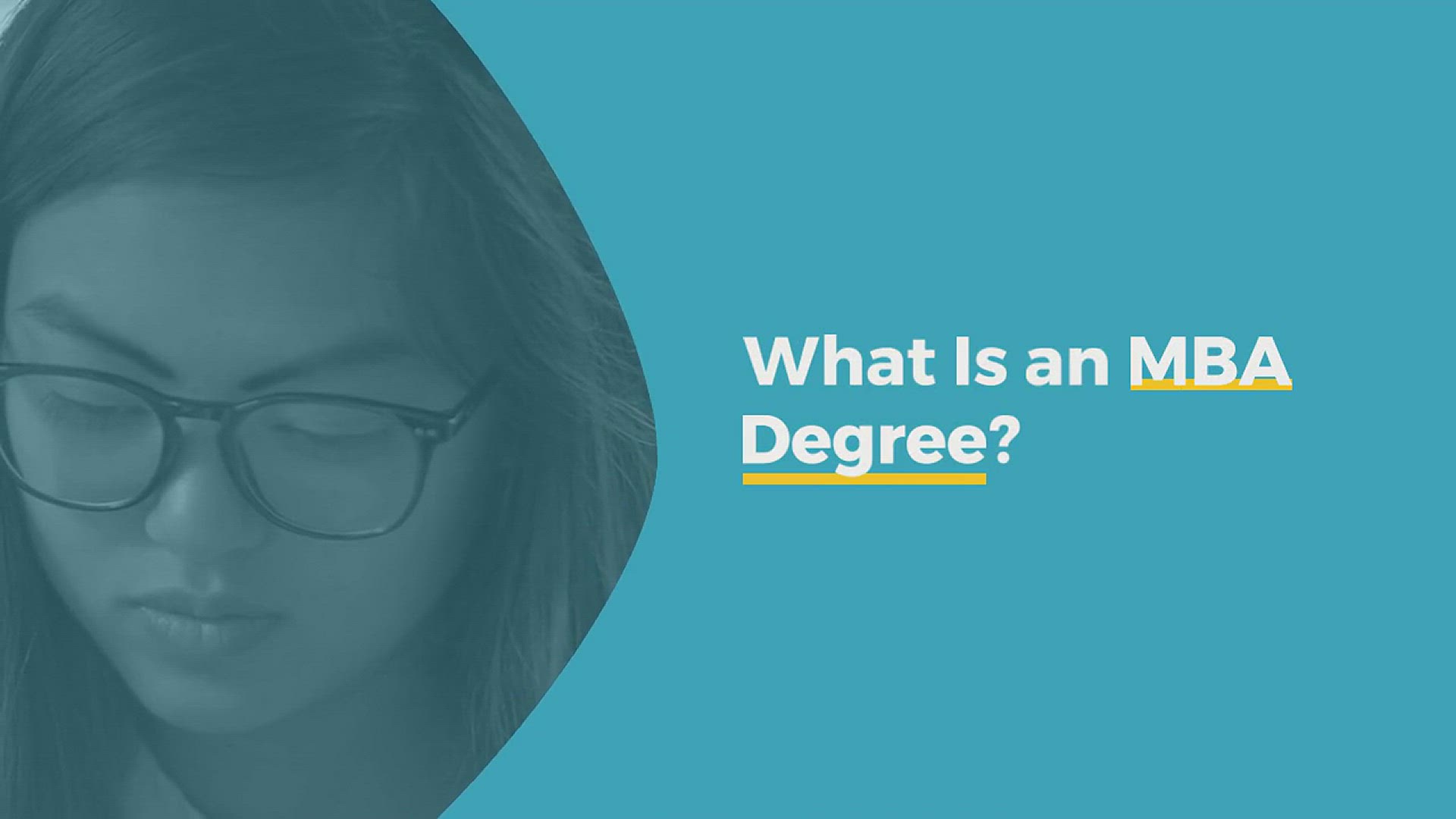 'Video thumbnail for What Is an MBA Degree (What You Learn & Why Employers Hire MBA Grads)'