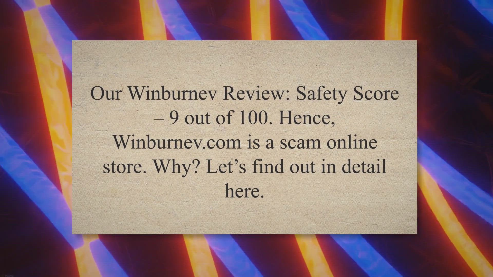 Video thumbnail for Check If Winburnev.com Scam Or Genuine In This Review