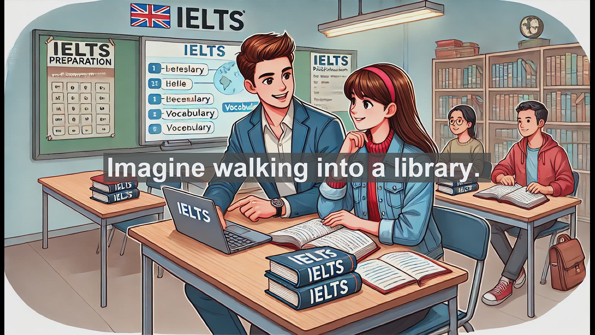 'Video thumbnail for 2500 Must Know IELTS 5.5 Vocabulary - Understanding 'Quiet': A Key Word for Describing Peaceful Environments'