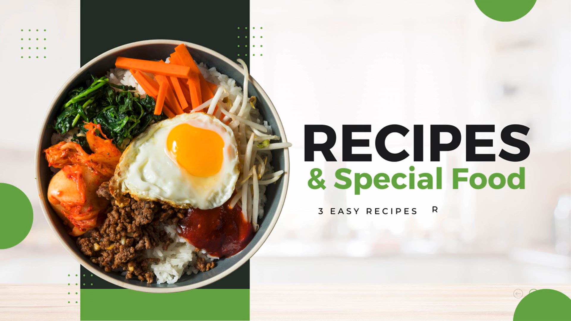 'Video thumbnail for 3 Korean Bibimbap with Spicy Gochujang Sauce and Halal Beef Recipes'