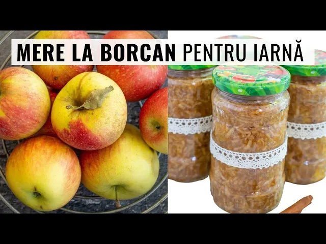 'Video thumbnail for Nu arunca merele în plus! Vezi aici rețeta de mere la borcan pentru iarnă! | Bucate Aromate'