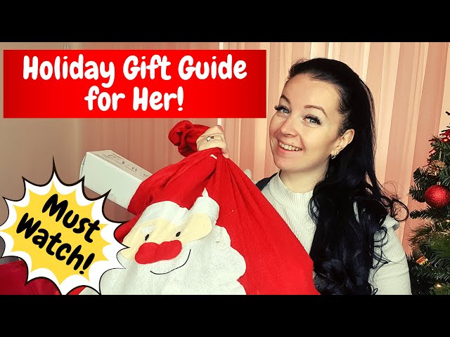 Video thumbnail for Holiday gift guide for her + Giveaway | Perfect presents for your girlfriend or wife | Better Topics