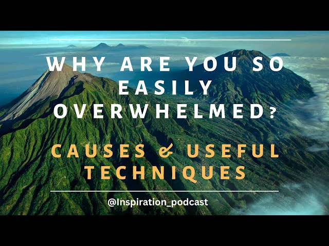 Video thumbnail for Why Are You Easily Overwhelmed? Causes and useful techniques (Nature view) | Inspiration Podcast