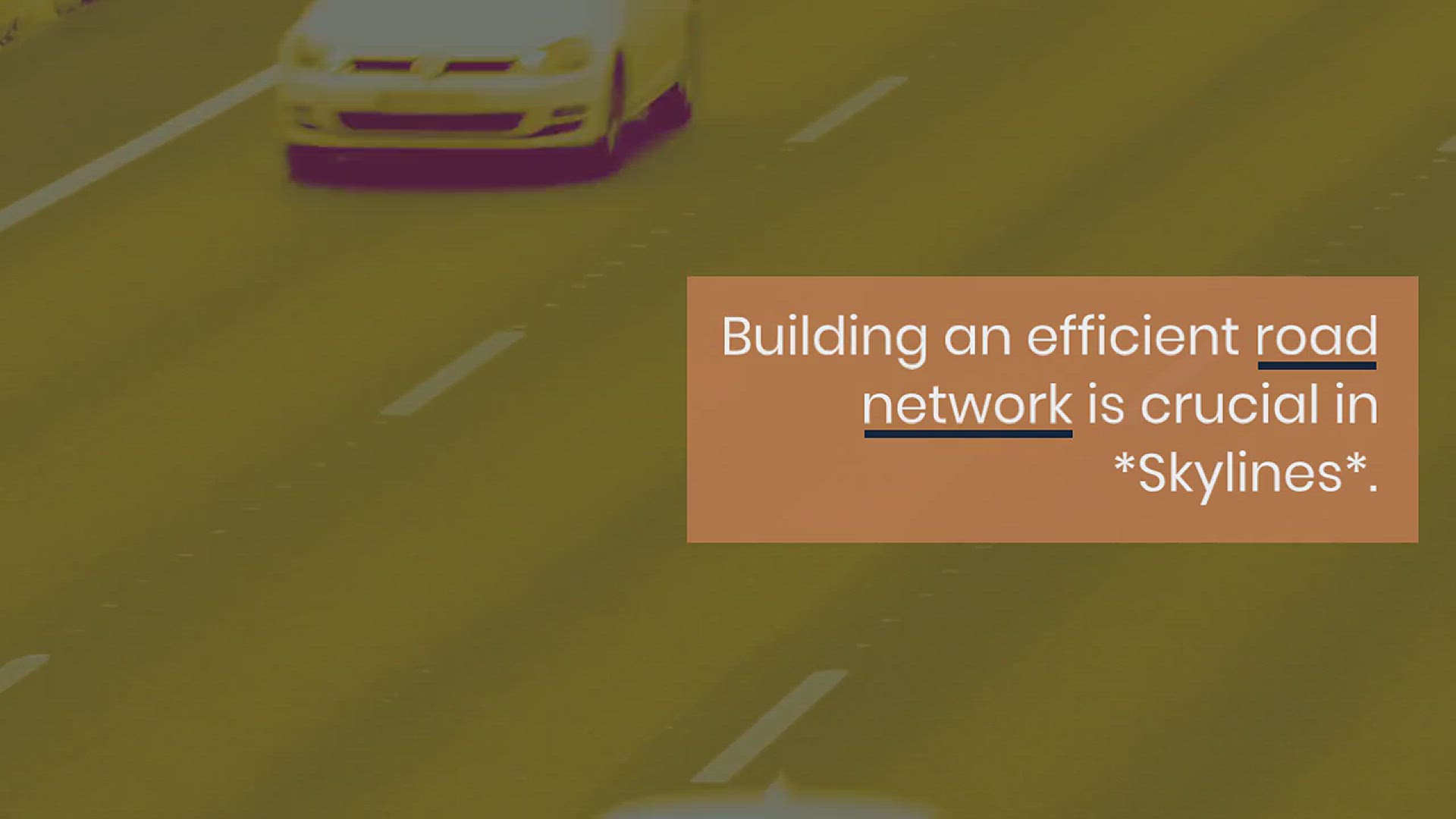 'Video thumbnail for Cities Skylines Road Network Tips'