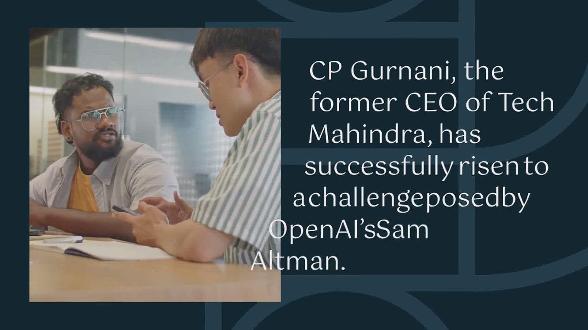 'Video thumbnail for Tech Mahindra Developed a ChatGPT Alternative'