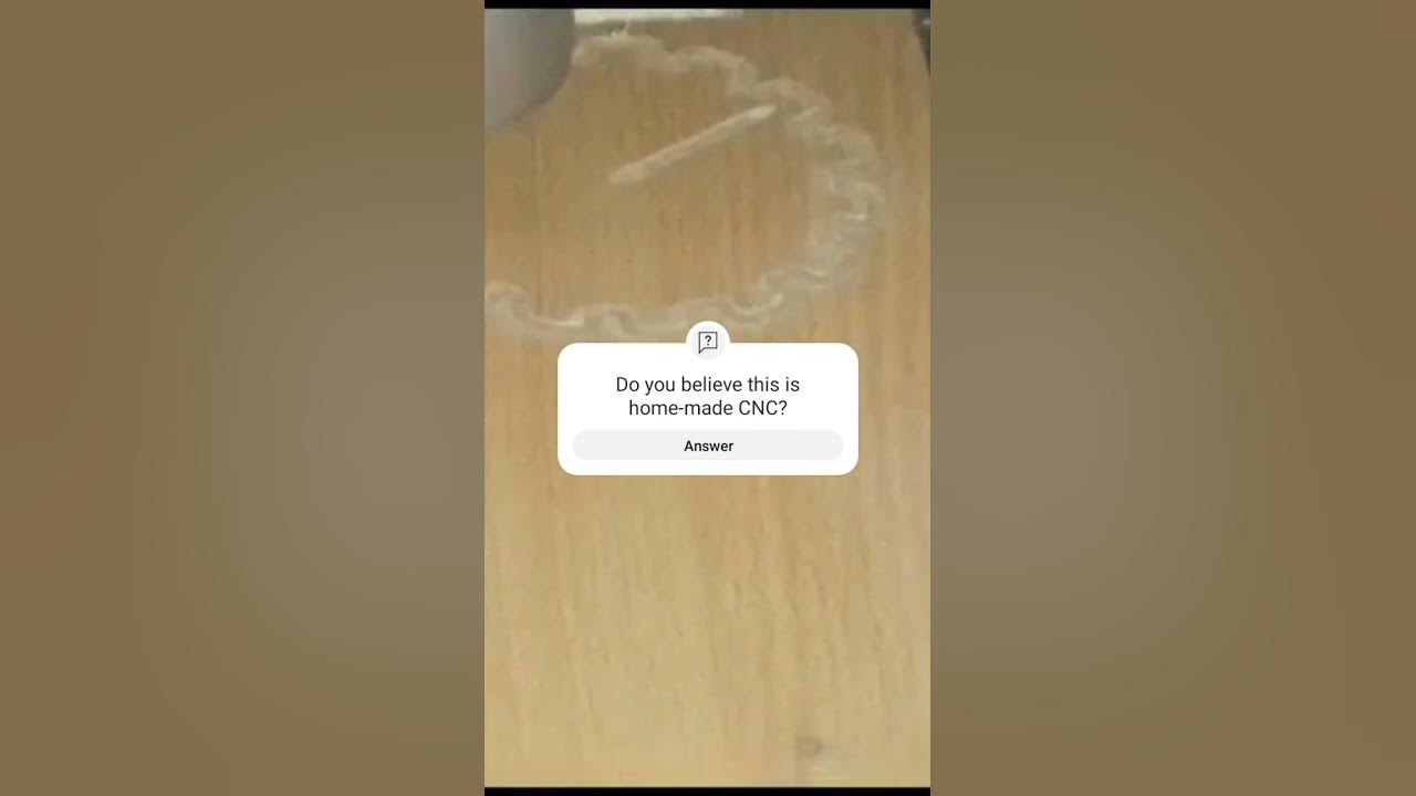 Video thumbnail for Home Made CNC Milling Machine #viral #shorts