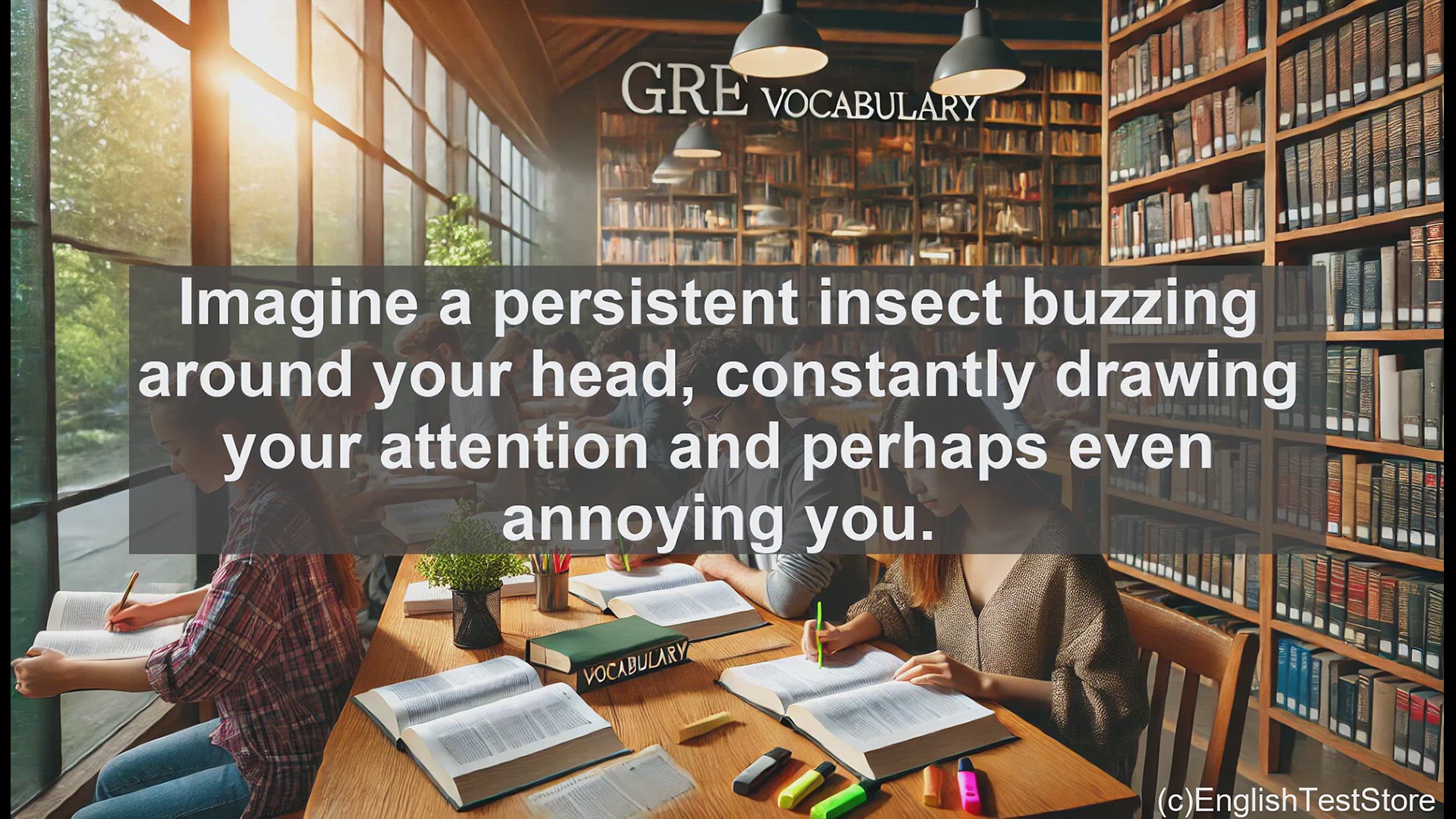 'Video thumbnail for GRE Vocabulary Lesson: The Persistent Provocateur - Exploring the Essence of a Gadfly'