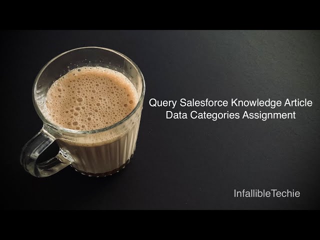'Video thumbnail for Query Salesforce Knowledge Article Data Categories Assignment'