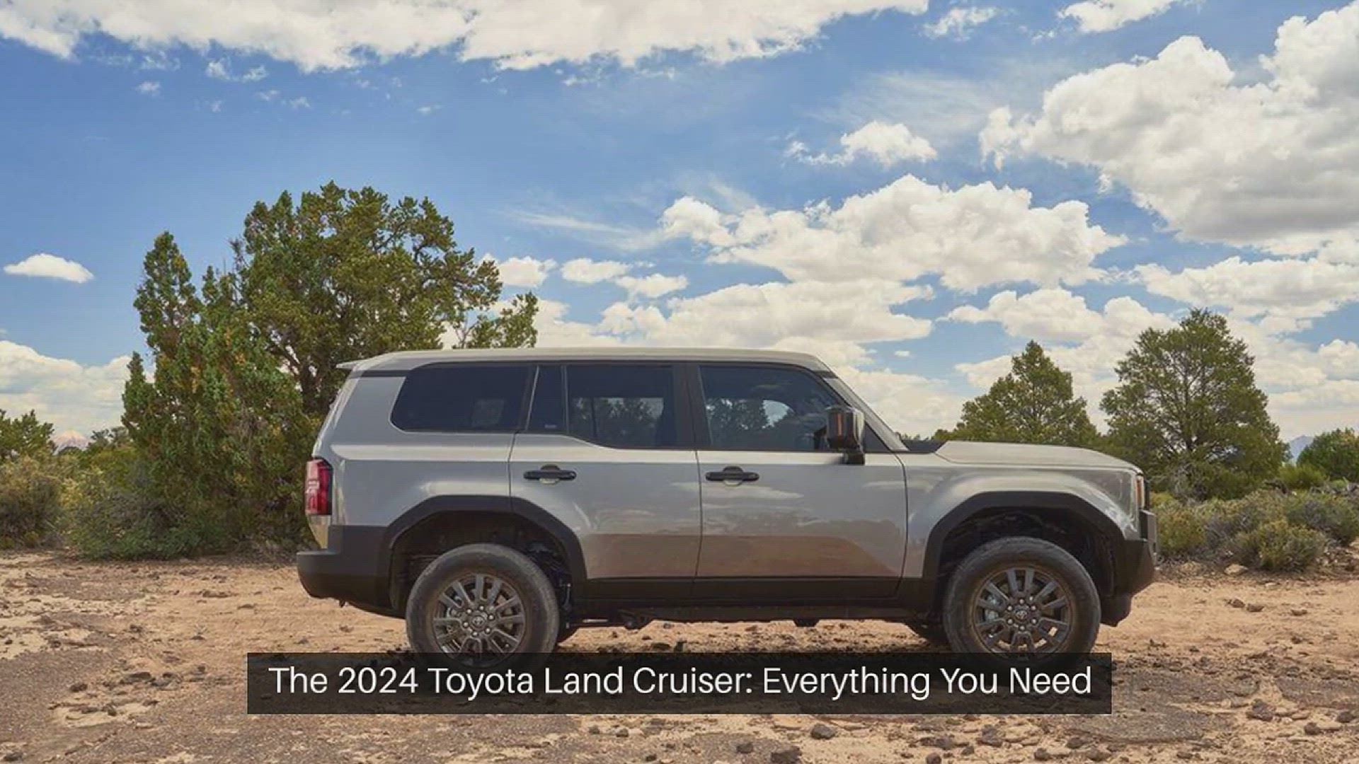 'Video thumbnail for The 2024 Toyota Land Cruiser: Everything You Need to Know The all-new 2024 Toyota Land Cruiser'