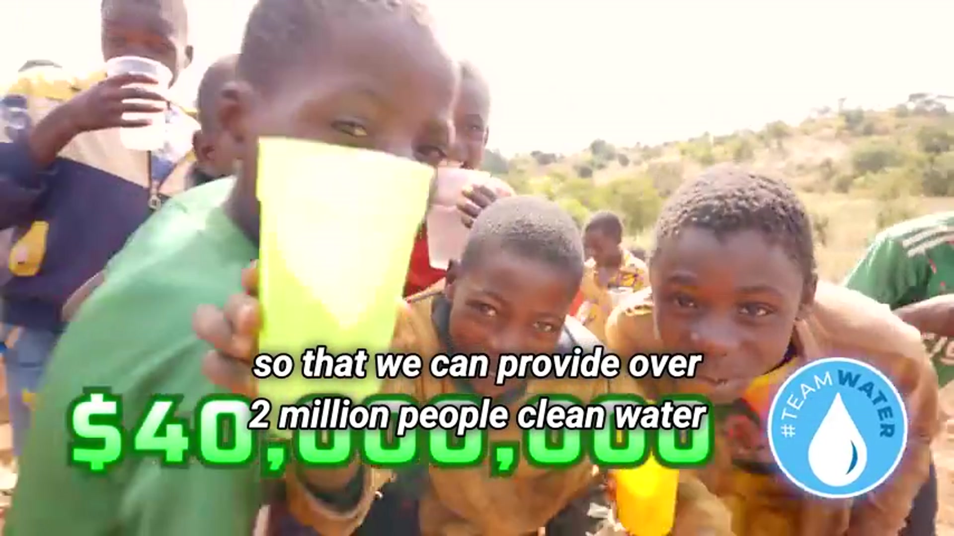 Video thumbnail for Creators Unit for Clean Water $40M Mission