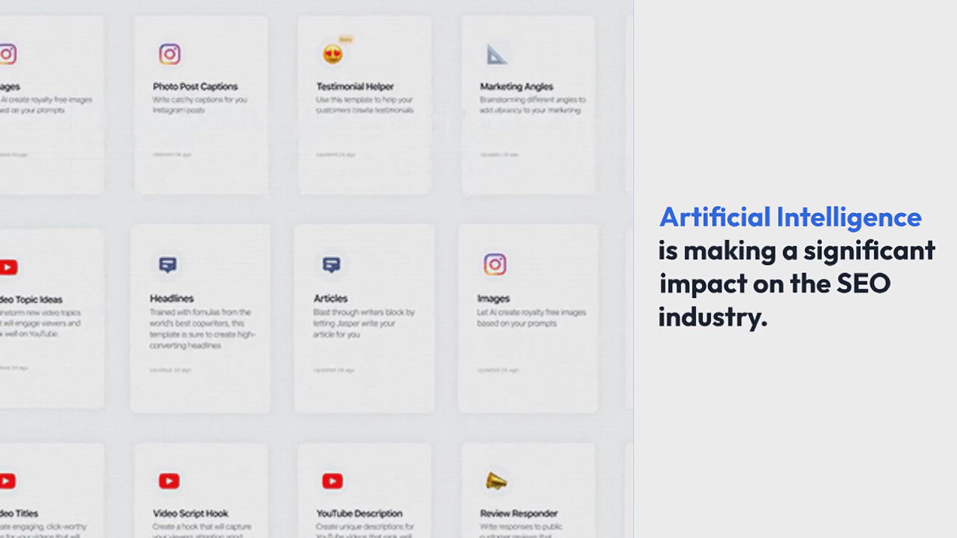 'Video thumbnail for How to Use AI for SEO in WordPress (12 Tools)'