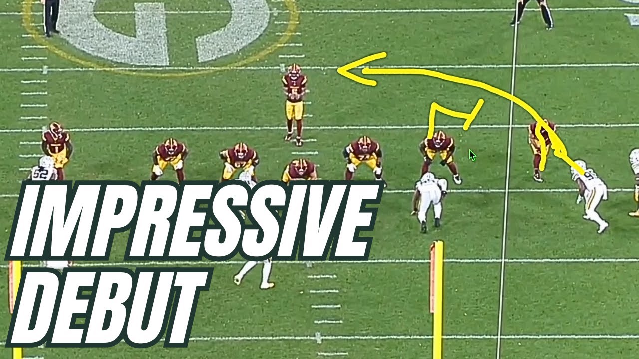 Video thumbnail for Packers Rookie Barryn Sorrell Has INCREDIBLE Talent  | Film Review