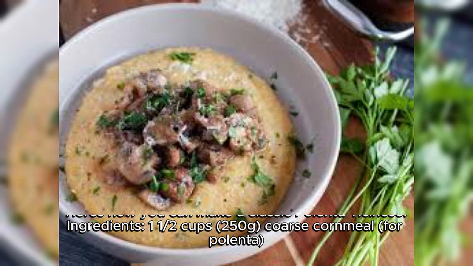 Video thumbnail for Polenta ticinese Recipe