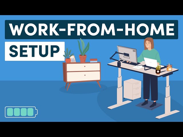 'Video thumbnail for Working from Home Set-Up: How to Make Your Space More Productive'