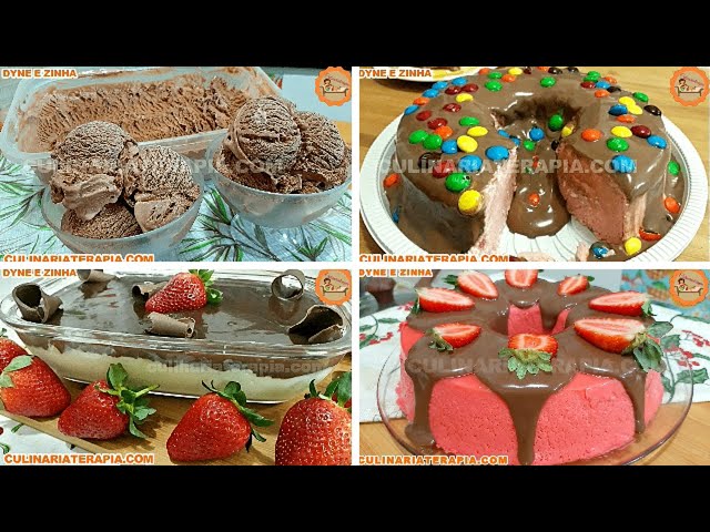 'Video thumbnail for 4 RECEITAS DE SOBREMESAS COM CHOCOLATE PARA O DIA DAS CRIANÇAS OU EM QUALQUER OCASIÃO'