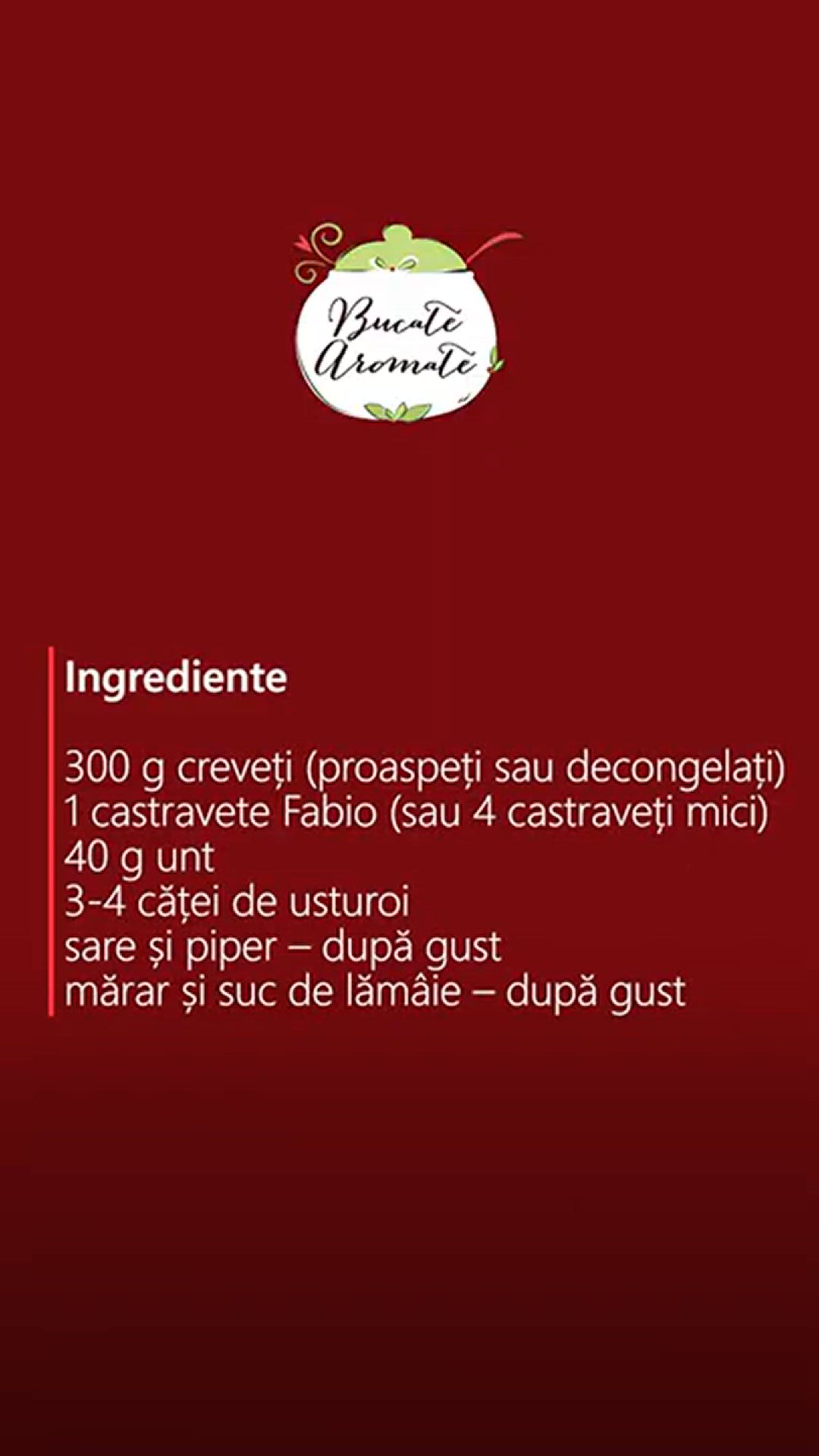 'Video thumbnail for Salata de creveți cu castraveți și mărar | Bucate Aromate'