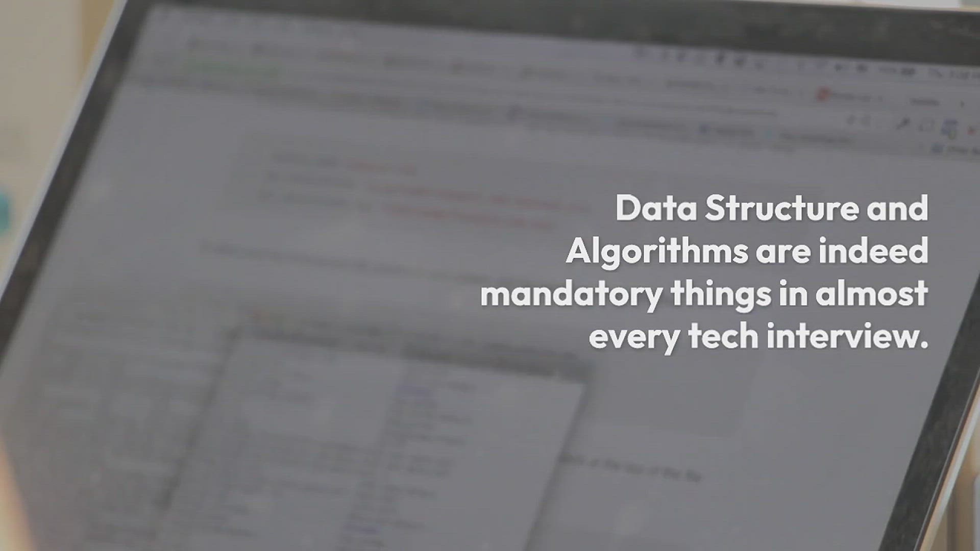 'Video thumbnail for DSA to System Design For Working Professionals Course'