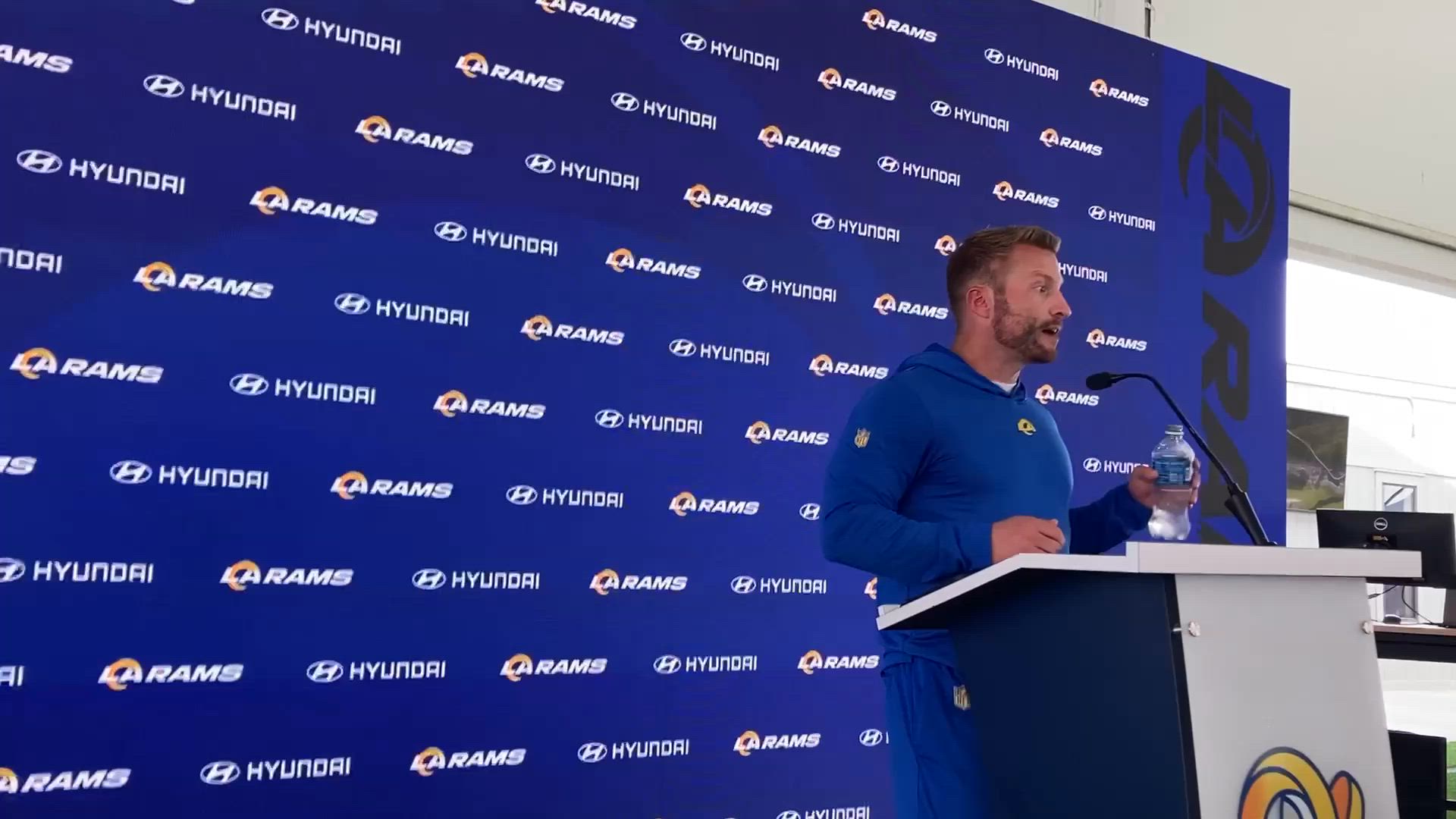 Video thumbnail for Los Angeles Rams HC Sean McVay on Musts to Work On, Injuries, Coordinator Impact