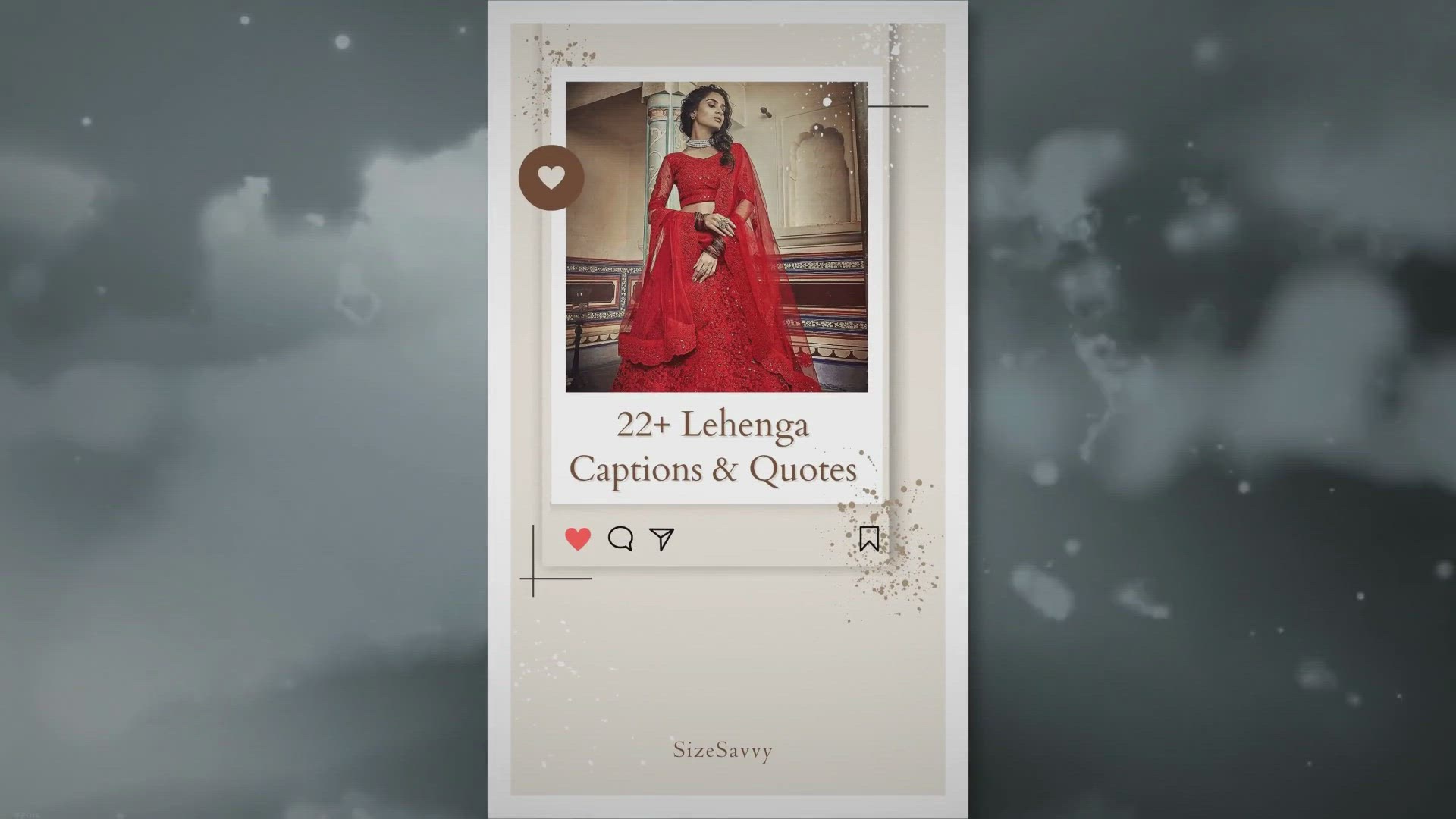 'Video thumbnail for 22+ Latest Lehenga Captions & Lehenga Quotes for Instagram Pics (2024)'