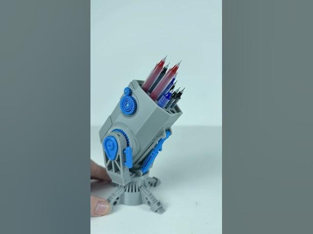 Video thumbnail for Battlefield mecha pen holder / tempat taruh pena dan pensil ( Link in my bio )
