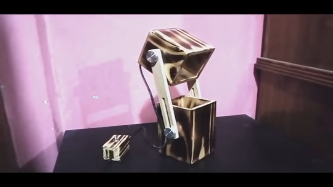 Video thumbnail for How to make this amazing wooden lamp | Handmade wooden product | TubeLife