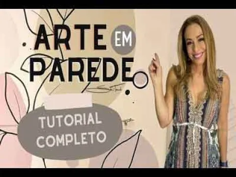 'Video thumbnail for Como pintar Arte em Parede'