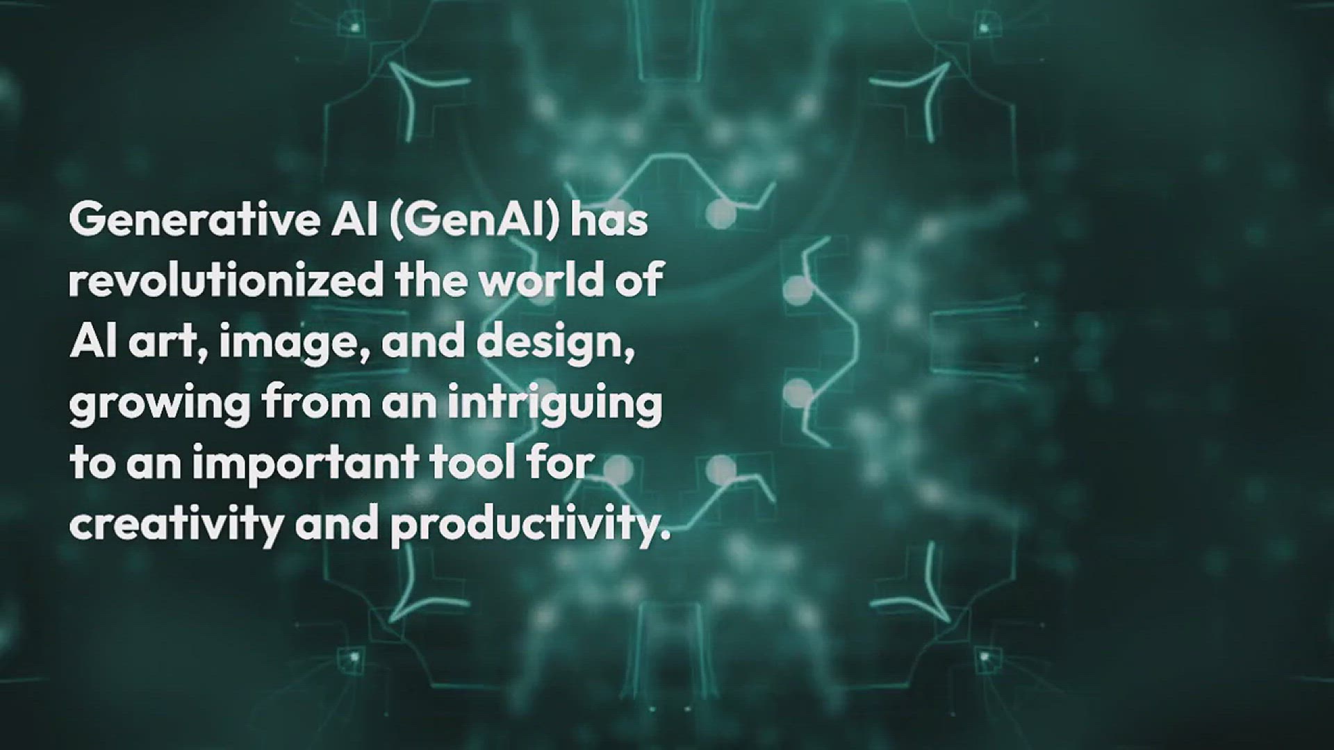 'Video thumbnail for Top Generative AI Art and Design Tools'