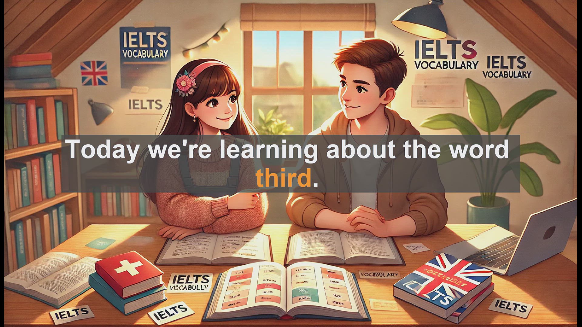 'Video thumbnail for 2500 Must Know IELTS 5.5 Vocabulary - IELTS Vocabulary: Understanding and Using 'Third''