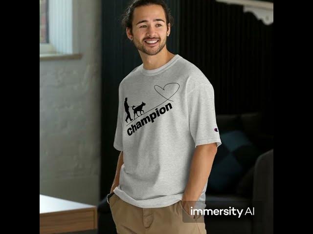 'Video thumbnail for Men's Champion T-Shirt BaLoo-Star-Cap GO'