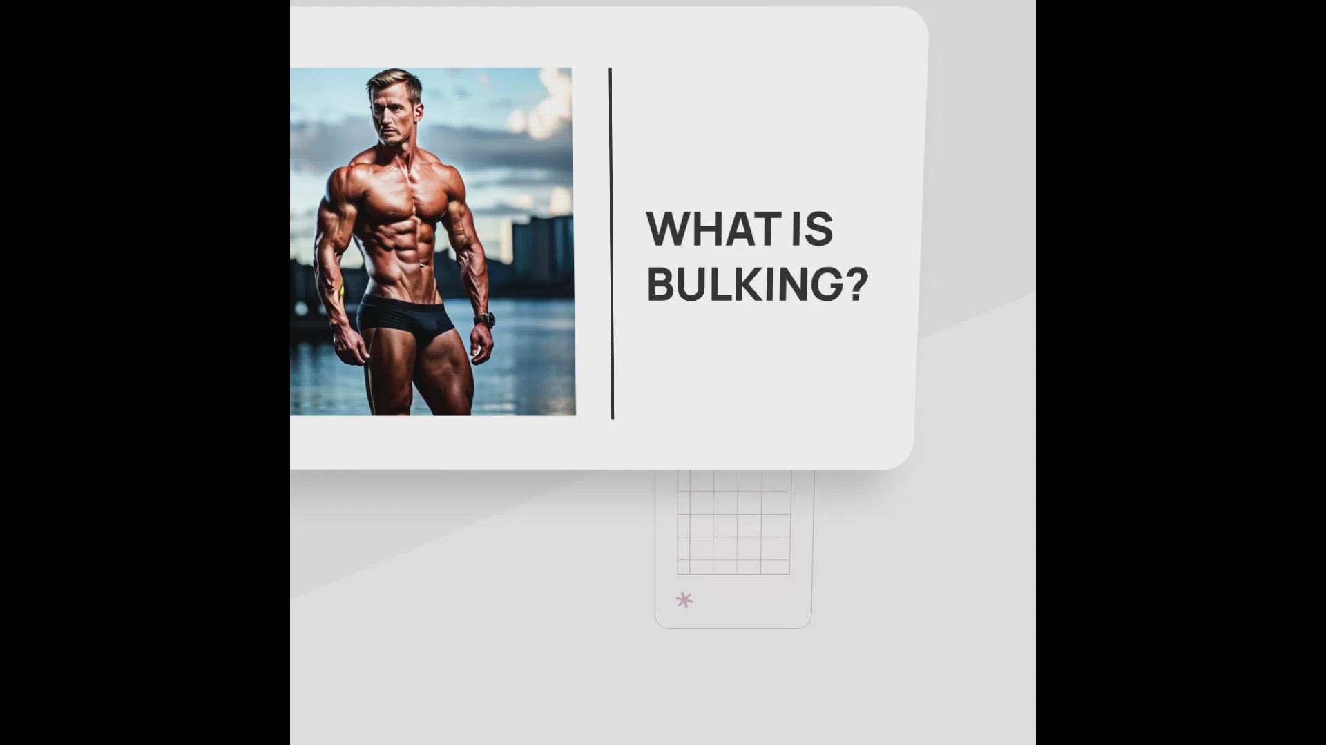 'Video thumbnail for Bulking Tips and Tricks'