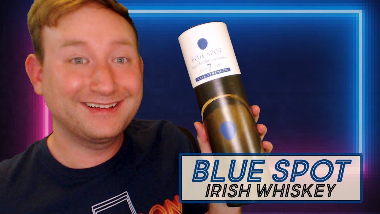 Video thumbnail for Blue Spot 7 Year Old Cask Strength Irish Whiskey - Tasting and Review