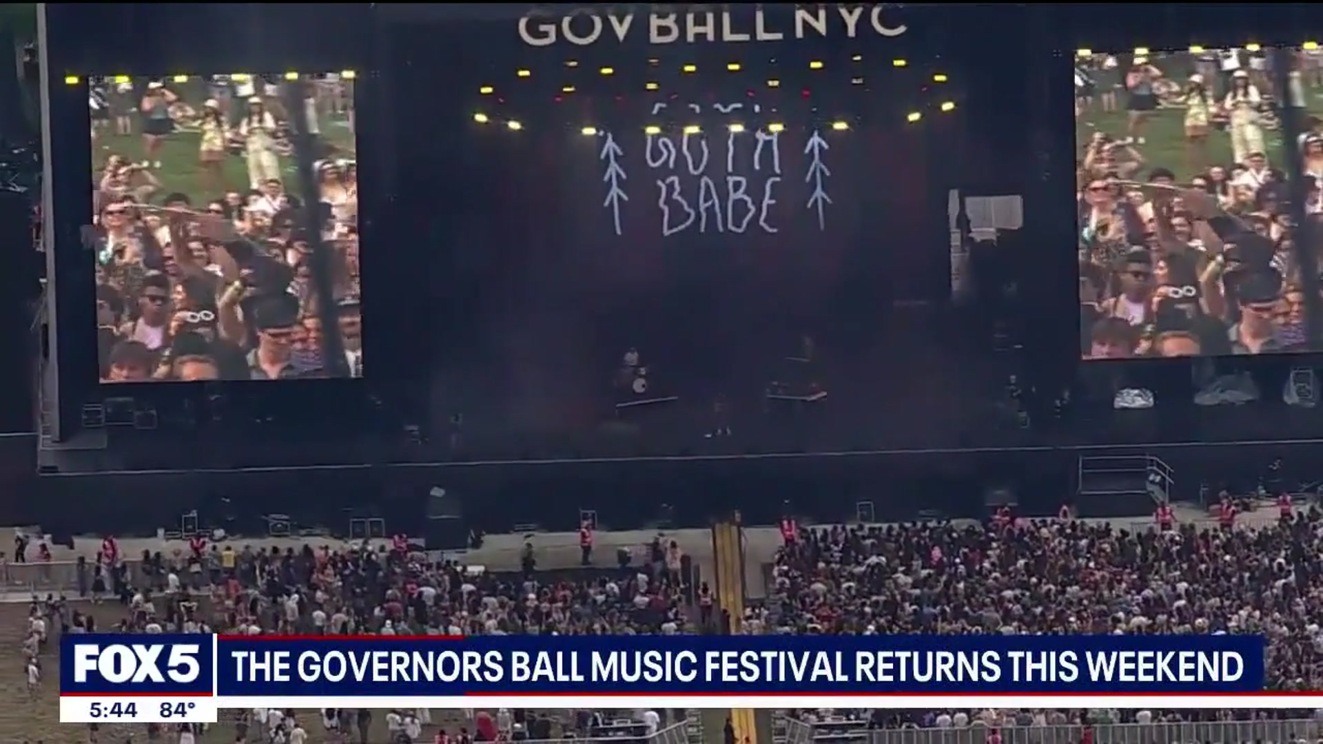 'Video thumbnail for Govball is this weekend in Queens: What to know'
