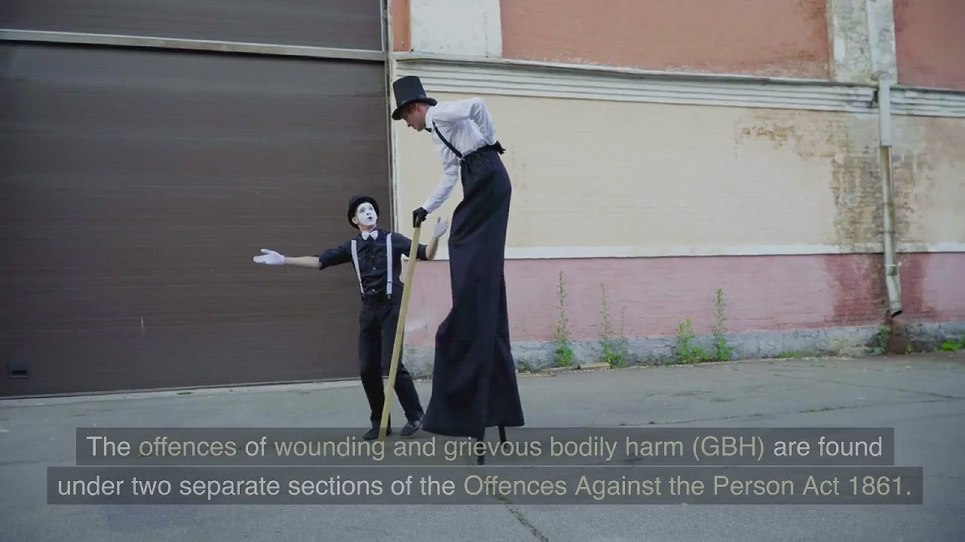 'Video thumbnail for Wounding and GBH S.18 www.e-lawresources.co.uk'